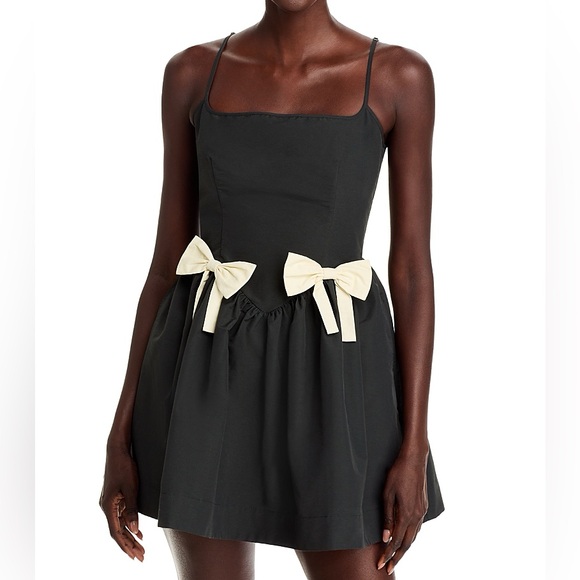 Ciao Lucia Dresses & Skirts - Ciao Lucia Neroni Mini Dress with Bow Detail